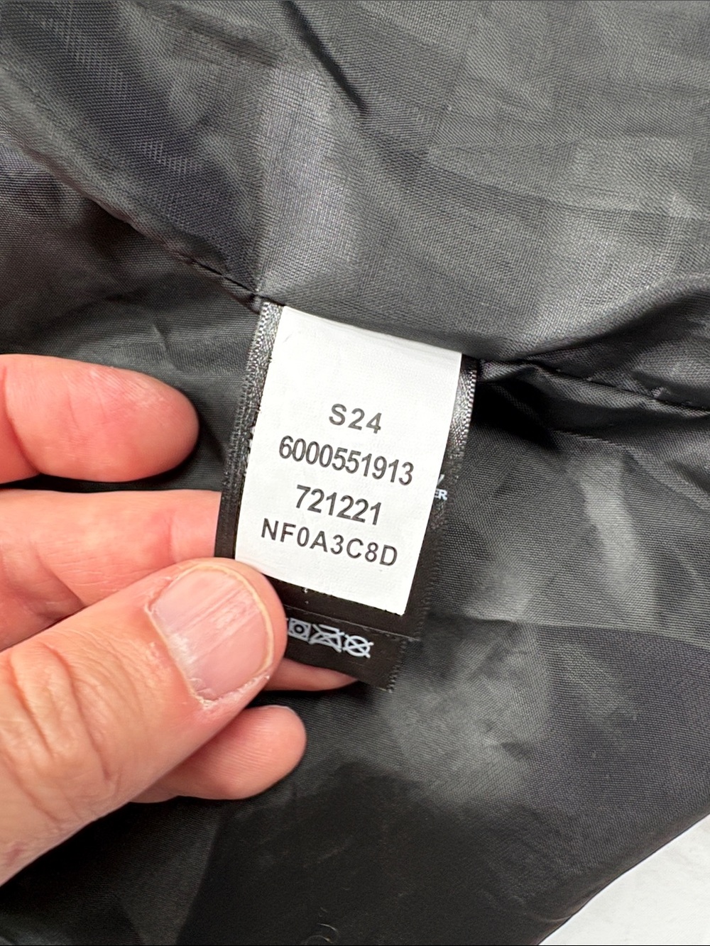 North Face 1996 Nuptse 700 Down Puffer Jacket Women’s Small Black - Picture 8 of 11